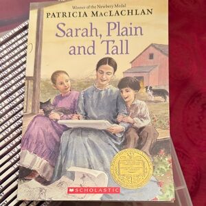 Scholastic Sarah, Plain and Tall - Purple and Blue Cover